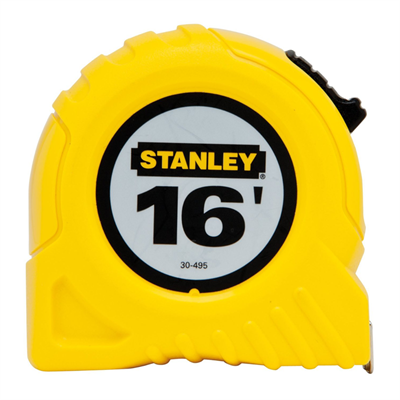 Stanley Tape Rule, 3/4 in x 16 ft