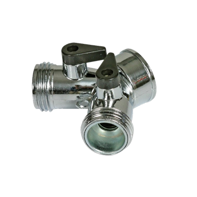 Camco Metal Garden Hose Y Valve