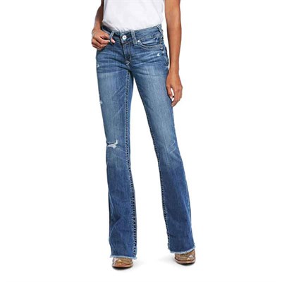 Ariat Women's Capitola Arrow Fit Stretch Blaire Boot Cut Jean