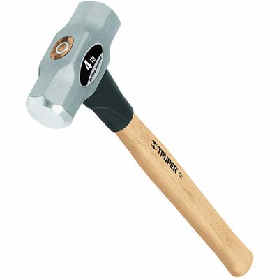 Truper 4-lb Engineer Hammer with 16-in Hickory Handle