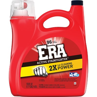 Era 2X Original Scent Liquid Laundry Detergent, 150 oz