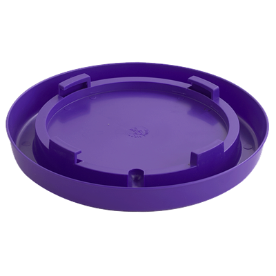 Miller Little Giant Manufacturing Plastic Nesting Waterer Base, Purple