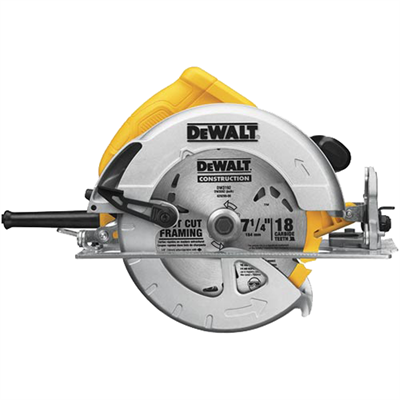 Dewalt Circular Saw, 7 1/4 in