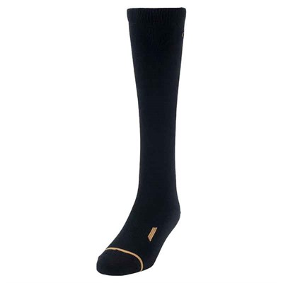 Noble Outfitters All-Around 2.0 Black Cotton Over the Calf Boot Sock - L