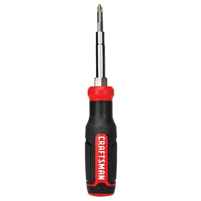 Craftsman 6 pc. Multi-Bit Screwdriver 9 in.