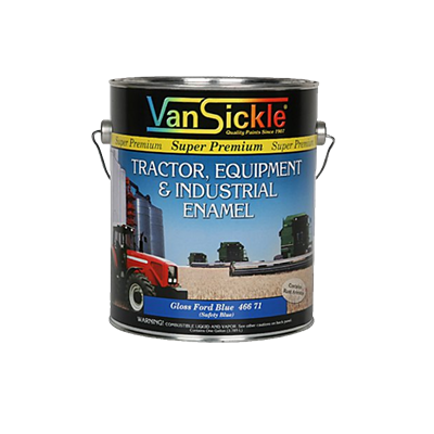 Van Sickle Paint Tractor Enamel, Ford Blue Gloss, 1 gallon