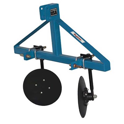 King Kutter 3-Point Disc Bedder - Blue