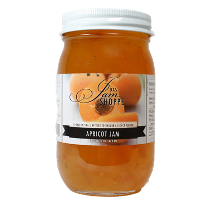 Das Jam Shoppe Apricot Jam, 1 Pint