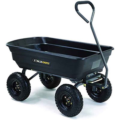 Gorilla Cart 600 LB Poly Dump Cart