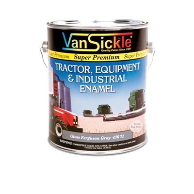 Van Sickle Paint Tractor Enamel, Ferguson Gray Gloss, 1 gallon