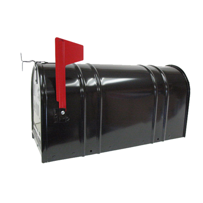 Fulton Corporation Mailbox, #2, Black