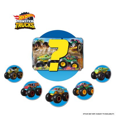 Hot Wheels Monster Trurcks 1:64 Demo Doubles, 2 Pack