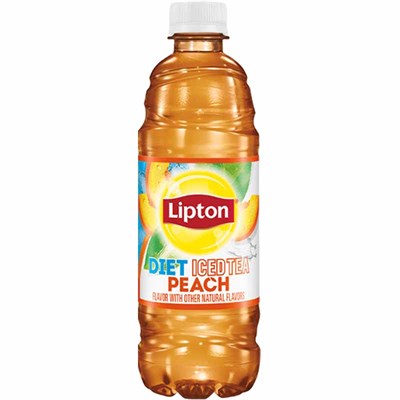 Lipton Diet Peach Iced Tea 16.9 oz Bottle, 12 pack