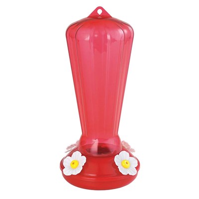 More Birds 25 Oz. Hollyhock Hummingbird Feeder