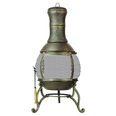 DeckMate Corona Outdoor Chimenea Fireplace Model