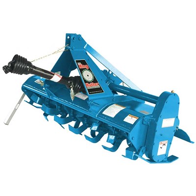 King Kutter 5-ft Gear Drive Professional Tiller - Blue