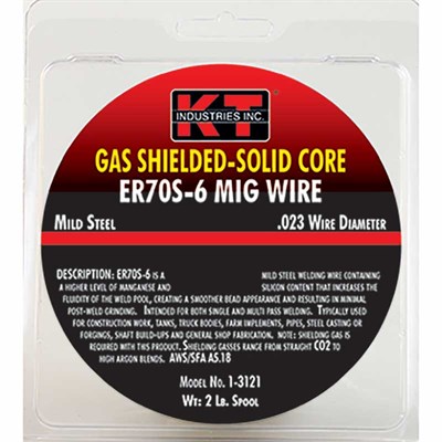 K-T Industries MIG Wire, ER70S-6, 0.23, 2 lb