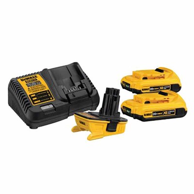 Dewalt 20V Max Battery Adapter Kit for 18V Tools