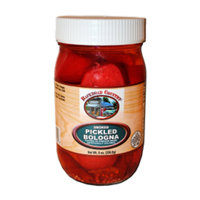 Backroad Country Smoked Pickled Bologna, 8 oz