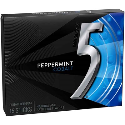 Wrigley's 5 Peppermint Cobalt Gum