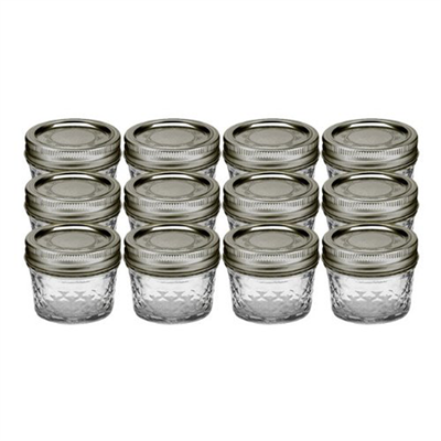 Ball Canning Products Jelly Jar, 4 oz, 12 count