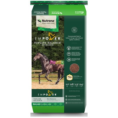 Nutrena Empower Topline Balance Horse Feed, 40 lbs.