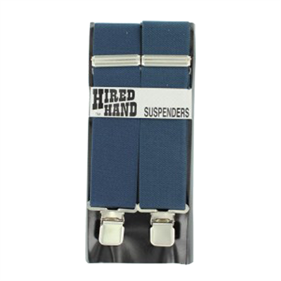 Hired Hand Navy Suspenders, 54 in