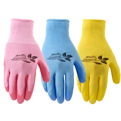 Wells Lamont Women's Work Gloves, Nitrile Coated, 3 Pack, Medium