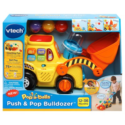 Vtech Pop-a-Balls™ Push & Pop Bulldozer™