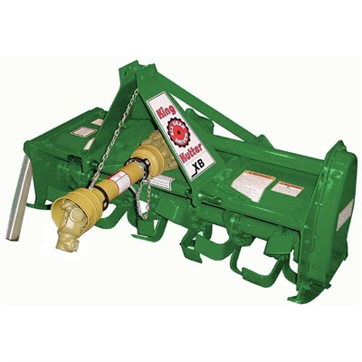 King Kutter 4-ft 25HP Gear Drive XB Tiller - Green