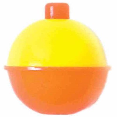 Danielson Orange/Yellow 1.75-in Snap-On Float, 2 pack