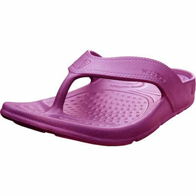 NuuSol Rustic Wine Cascade Flip Flop - W8/M7