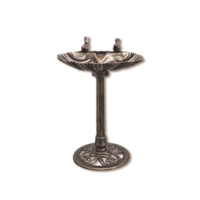 Backyard Expressions Resin Classic Birdbath