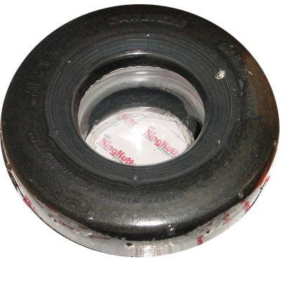 King Kutter Finish Mower Tire, 9 in x 3.50 x 4 in