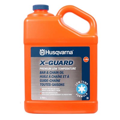 Husqvarna X-Guard Bar and Chain Oil, 1 Gallon