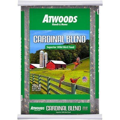 Atwoods Cardinal Blend Superior Wild Bird Food, 20 lbs.