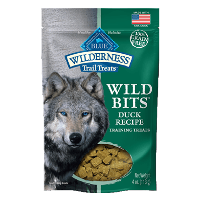 Blue Buffalo Wild Bits Duck Grain Free Dog Training Treats