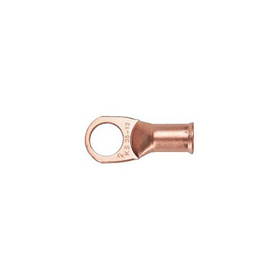 Infinite Innovations 3/8 in 2 AWG Crimp On Copper Lug