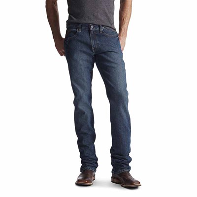 Ariat Men's M4 Rebar Low Rise Boot Cut Jeans - Carbine, 29, 32