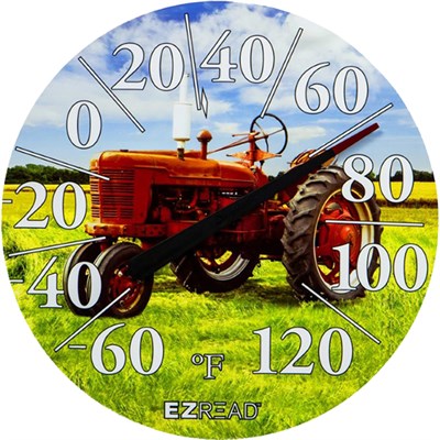 Headwind Consumer Products EZREAD Dial Thermometer Red Tractor 12.5-in