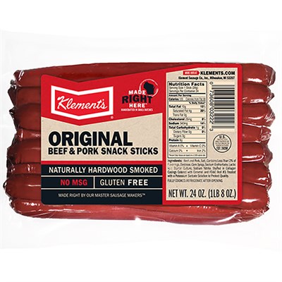 Klement's Beef & Pork Snack Bits, 24 oz.