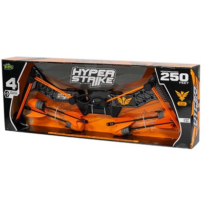 Hyper Strike Bow & Arrow Toy, Color May Vary