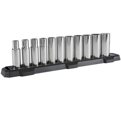 Craftsman 1/2 in. drive SAE 12 Point Deep Socket Set 11 pc.