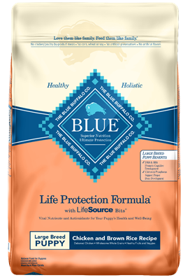 Blue Buffalo Life Protection Large Breed Puppy Chicken and Brown Rice, 30 lbs