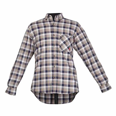 Forge FR Men's Plaid Long Sleeve Shirt - L, Regular