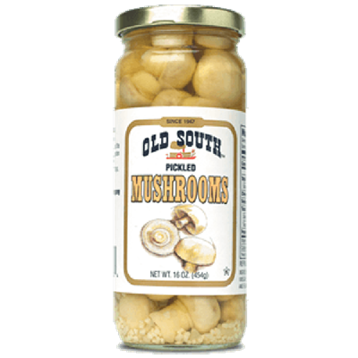 Old South Pickled Mushrooms, 16 oz