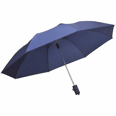 Rain Gear 2-Fold 42-in Automatic Opening Umbrella, Navy