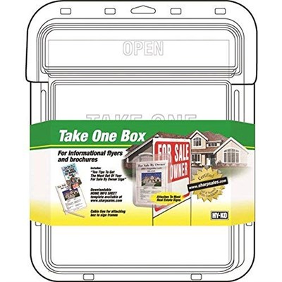 Hy-Ko  22131 10-1/2-Inch X 15-Inch Clear Take One Box