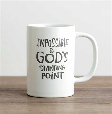 Dayspring 'God's Starting Point' True and Write Mug