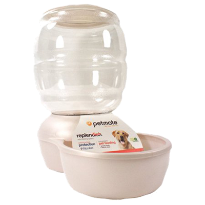 Petmate Replendish Feeder with Microban - 18 lb. Capacity - Color May Vary